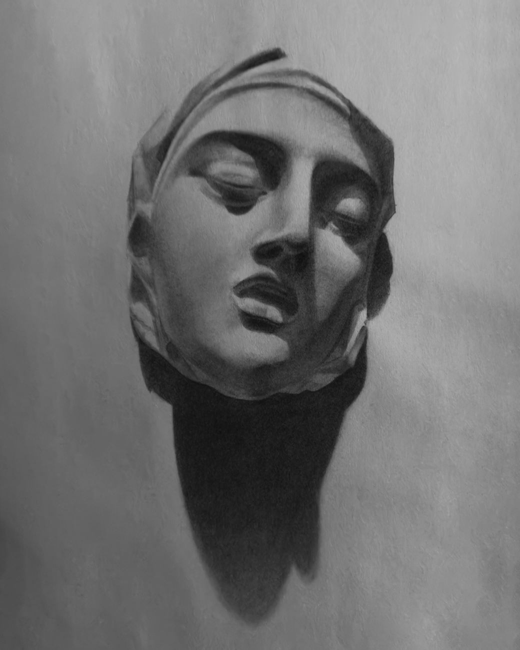 Drawing — cast drawing of St. Teresa